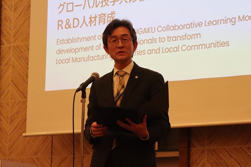 Masatoshi TAKEDA, vice-president of NUT