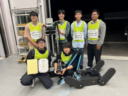 災害対応ロボット・ドローン開発の学生チーム「NuTech-R」がWorld Robot Summit 2025プラント災害チャレンジで優勝しました 画像