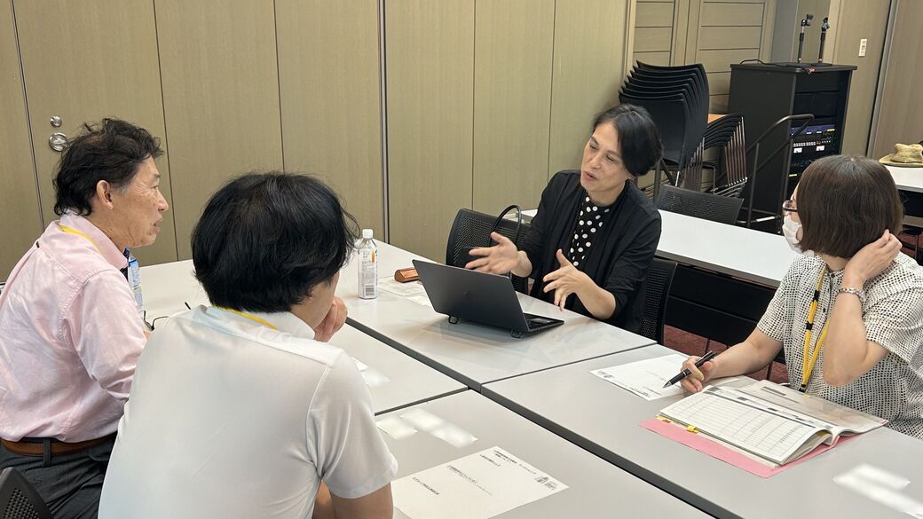長岡技大_図書館情報交流集会ワークショップの様子