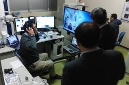 半遠隔利用の様子