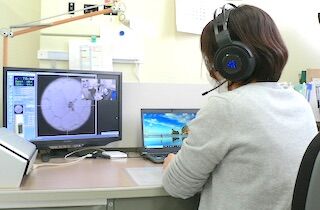 半遠隔利用の様子