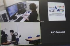 半遠隔利用の様子