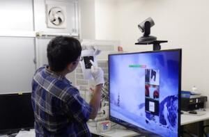 半遠隔利用の様子