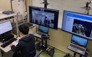 完全遠隔利用の様子