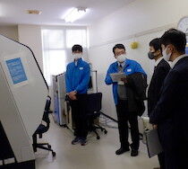 長岡技科大での遠隔デモンストレーションの様子4