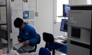 遠隔利用の様子