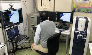 接続テストの様子1