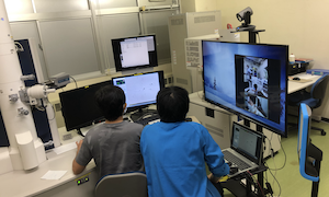 半遠隔利用の様子1