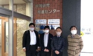 鈴鹿高専での打ち合わせの様子