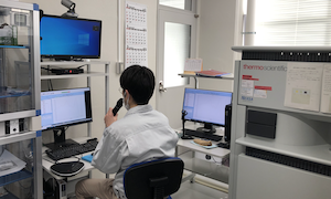 半遠隔利用の様子