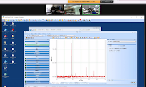 機器の遠隔化と接続テストの様子2