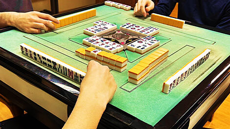 卓上競技部の活動の様子