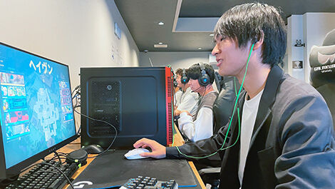 eスポーツサークルNUTeの活動の様子